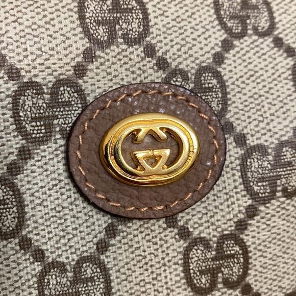 GUCCI GG Pvc Leather Clutch Bag 💼 - Picture 3 of 13